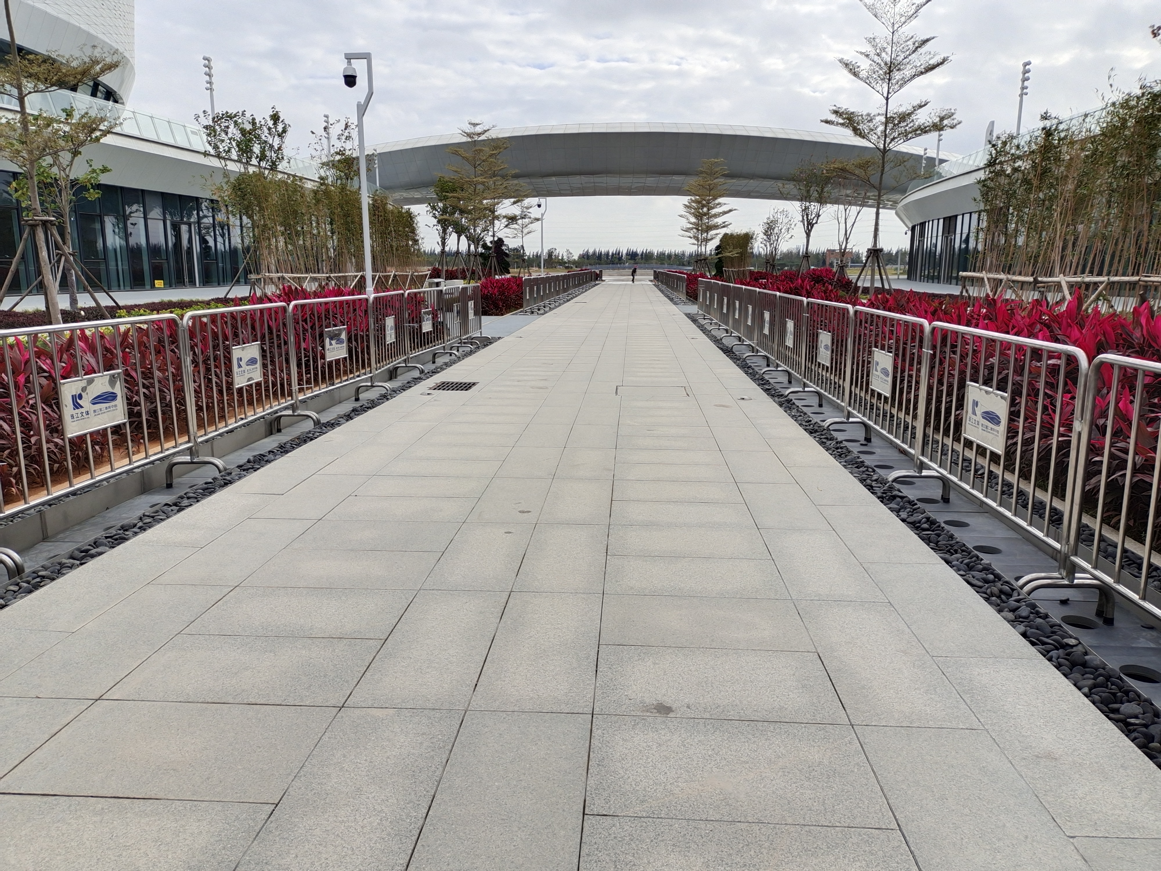 晋江市第二体育中心参观,晋江市第二体育馆全景