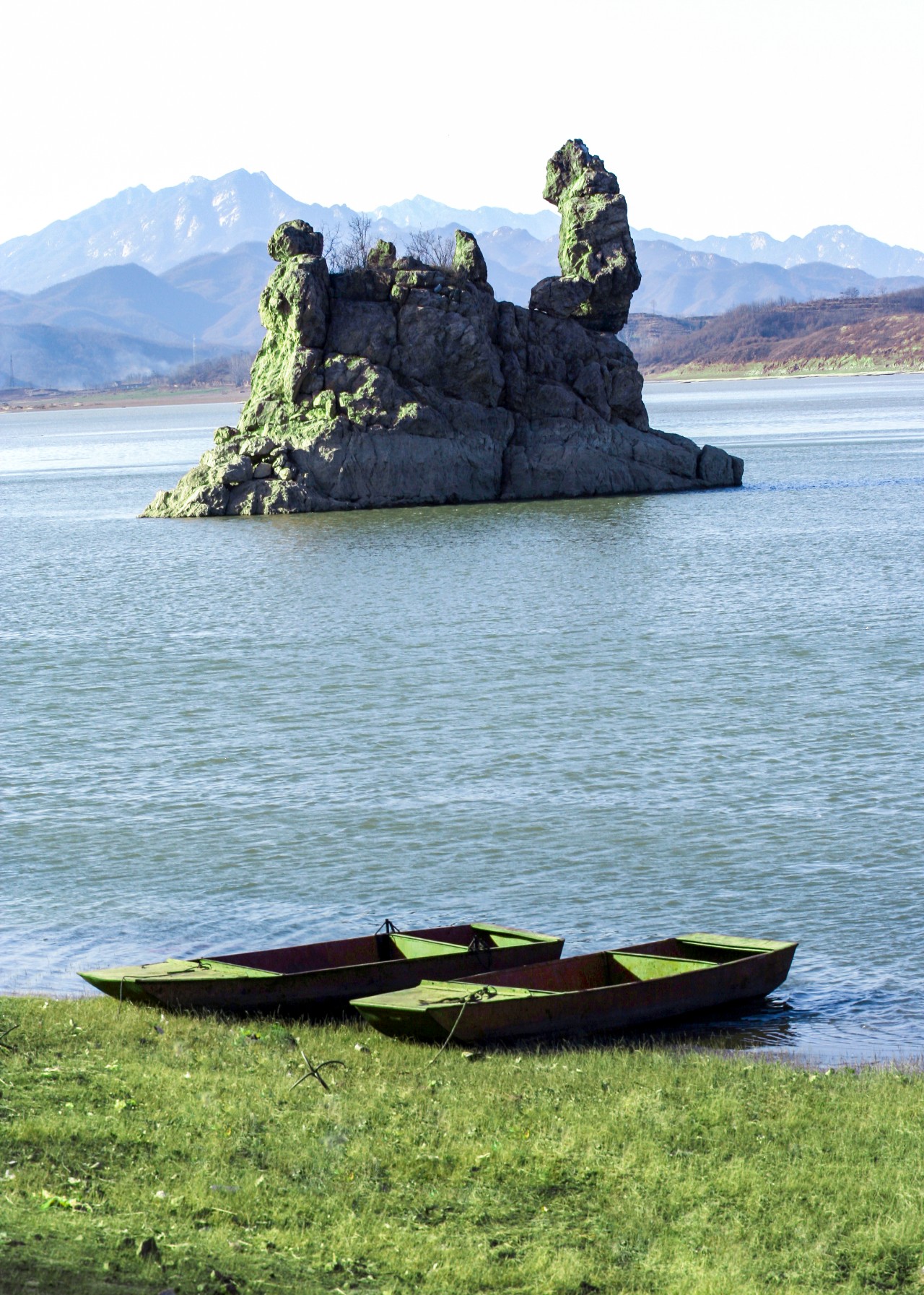 淹没的耿集古镇，邱公城若隐若现｜南桥琴