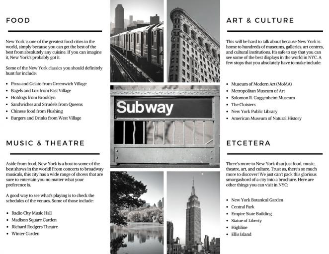 招生三折页设计,富有高级感的三折页设计