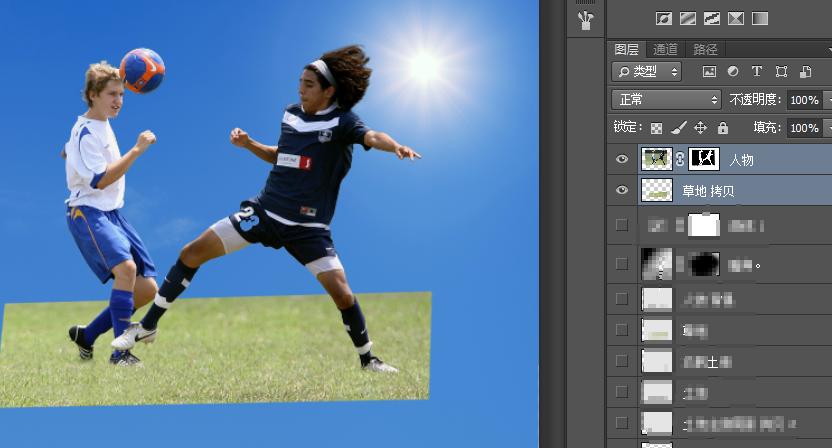 ps创意图加字,ps点线面构成的创意图