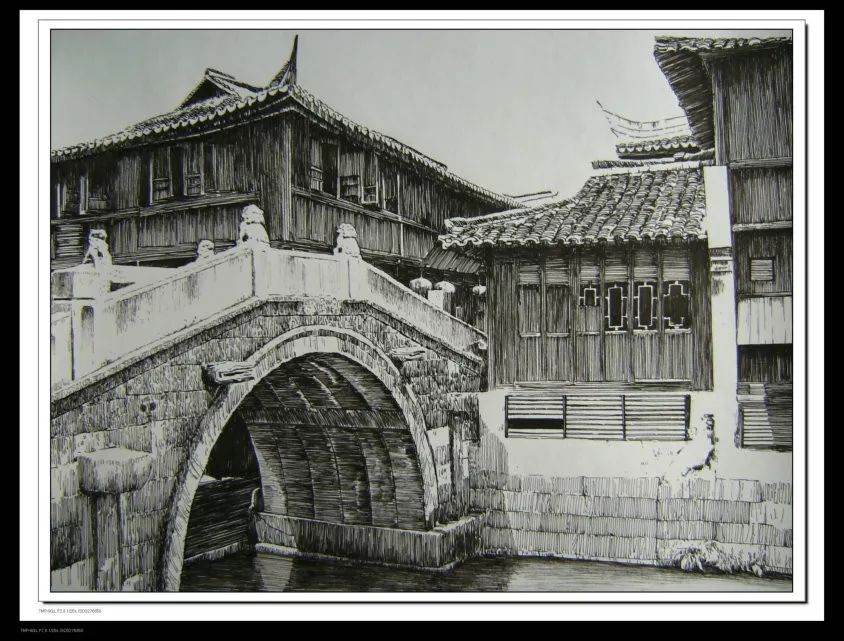 新一代中国钢笔画领军人物,极品五大钢笔画简直美爆