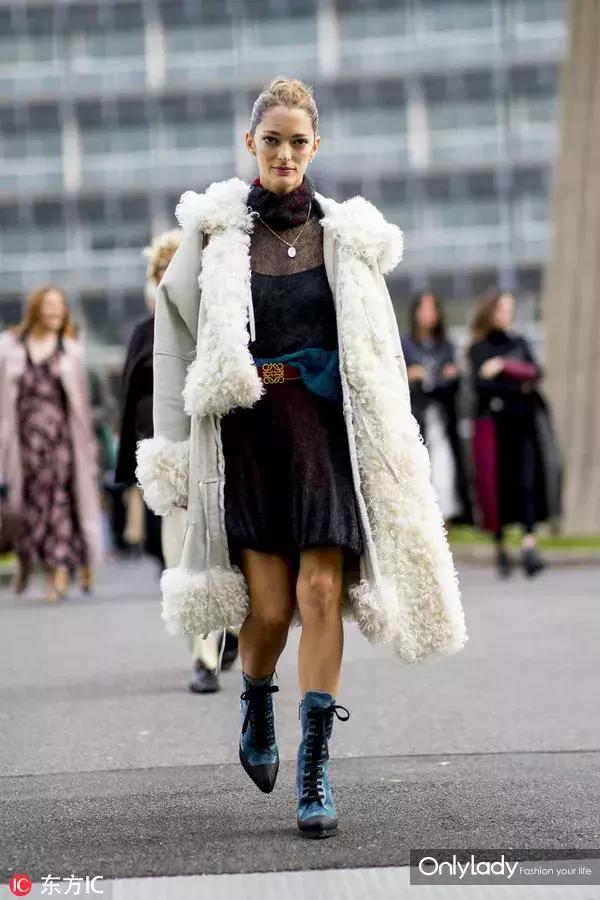 天冷了要风度,皮毛一体适合什么温度穿