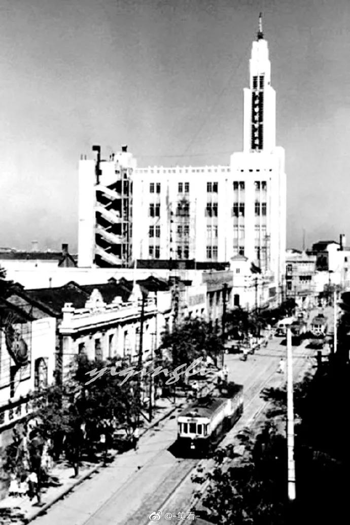 天津百年老街图,百年天津老照片