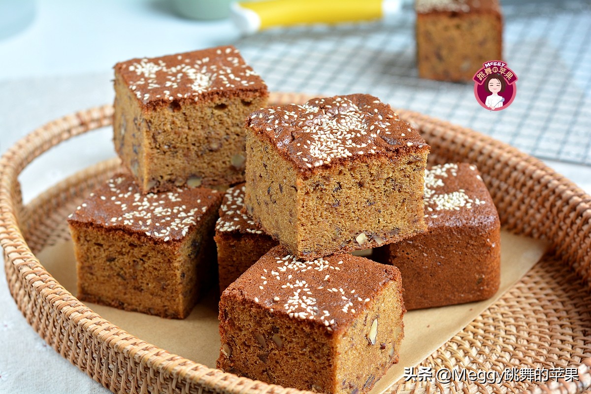 传统糕点红枣核桃糕,宫廷糕点红枣糕