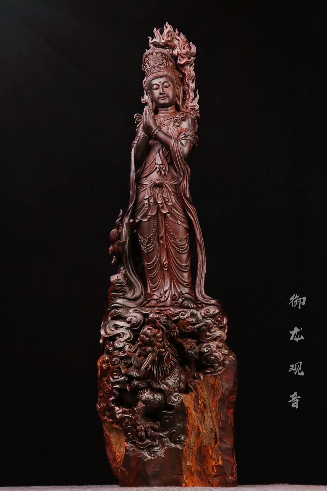 大木头雕刻过程图片欣赏,精雕木头纯手工