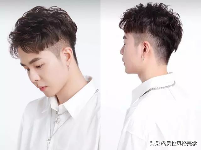 男生自然蓬松烫发型,男生自然蓬松烫图片