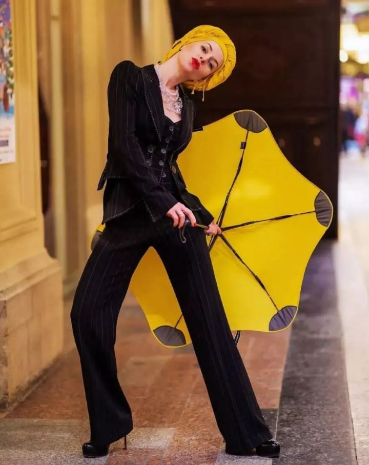 伞晴雨两用高颜值复古风胶囊伞,日系雨伞长伞推荐