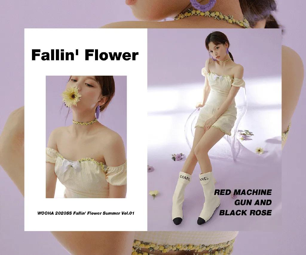 50条夏日连衣裙超美,pinkmoon夏日碎花连衣裙