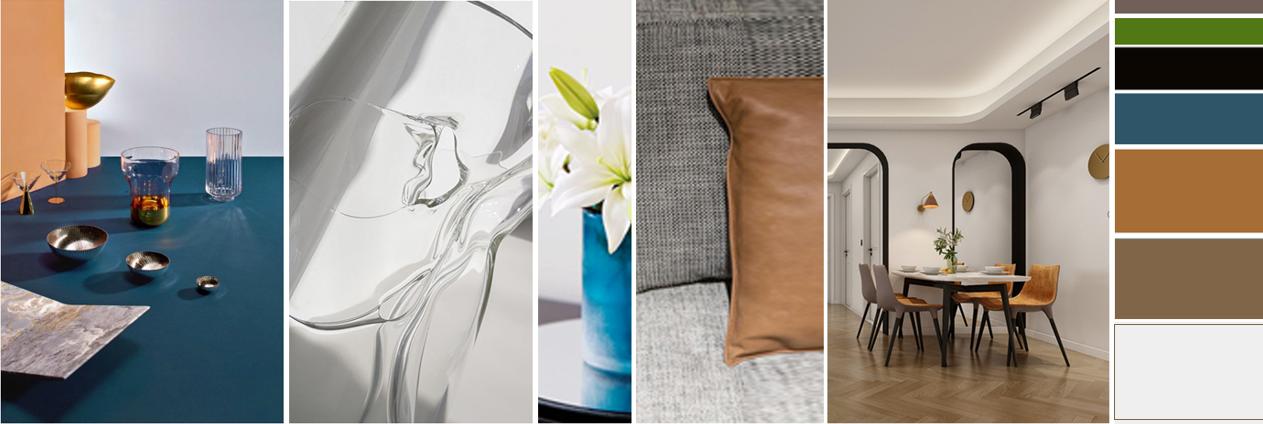 法式奶油风装修半弧形门洞,撞色拱形垭口门洞