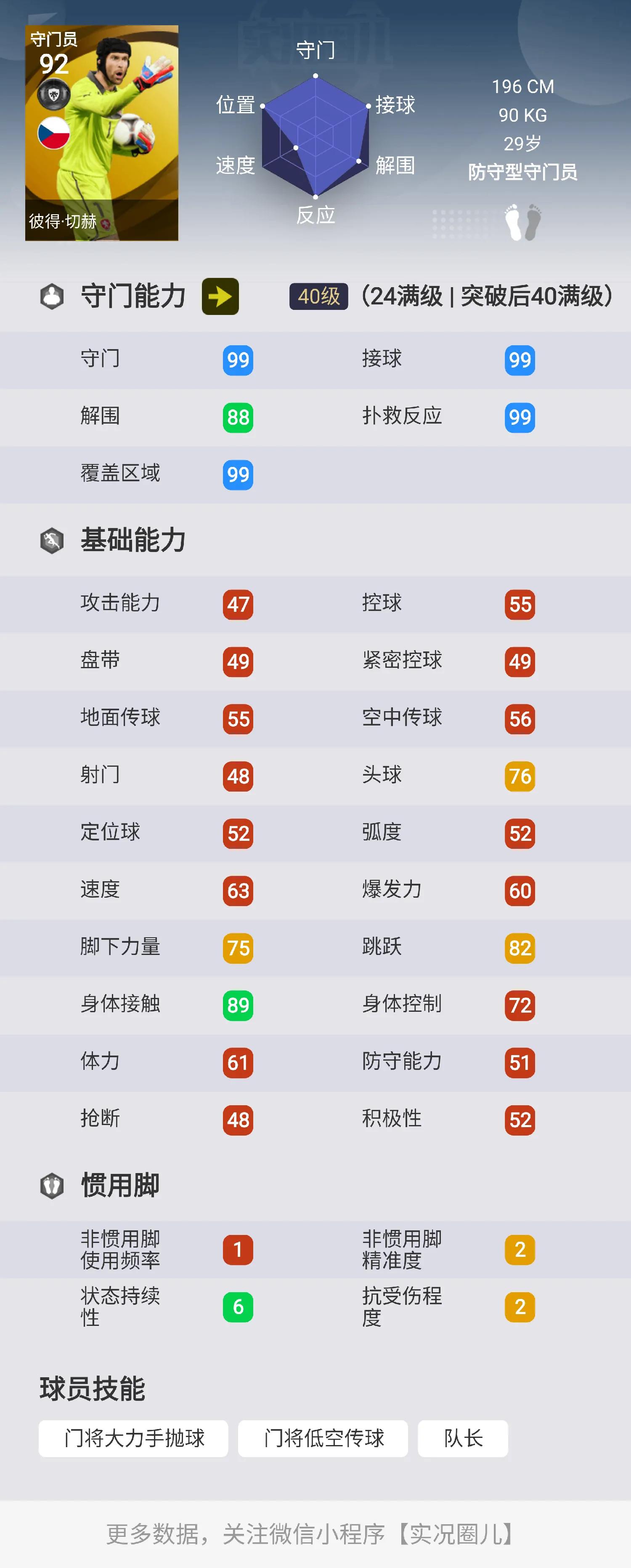 实况传奇技能推荐,实况所有传奇球员技能