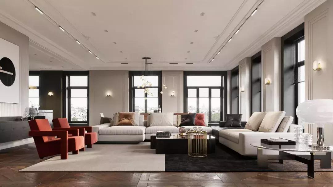 优雅现代法式风家装,简约经典诠释法式优雅