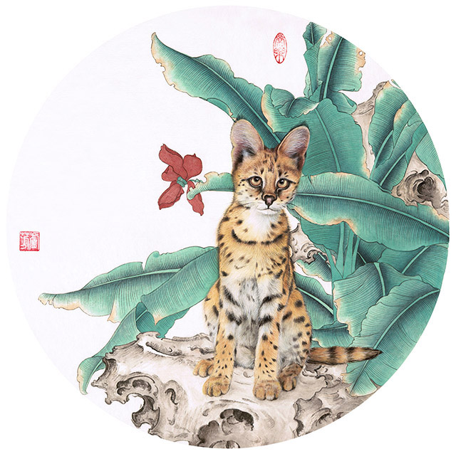 水仙花国画花鸟画图片欣赏,中国画花鸟画背景图片大全