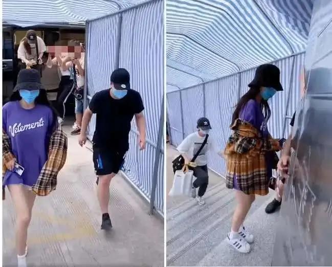 杨幂遭工作室曝光素颜照,杨幂被拍在横店