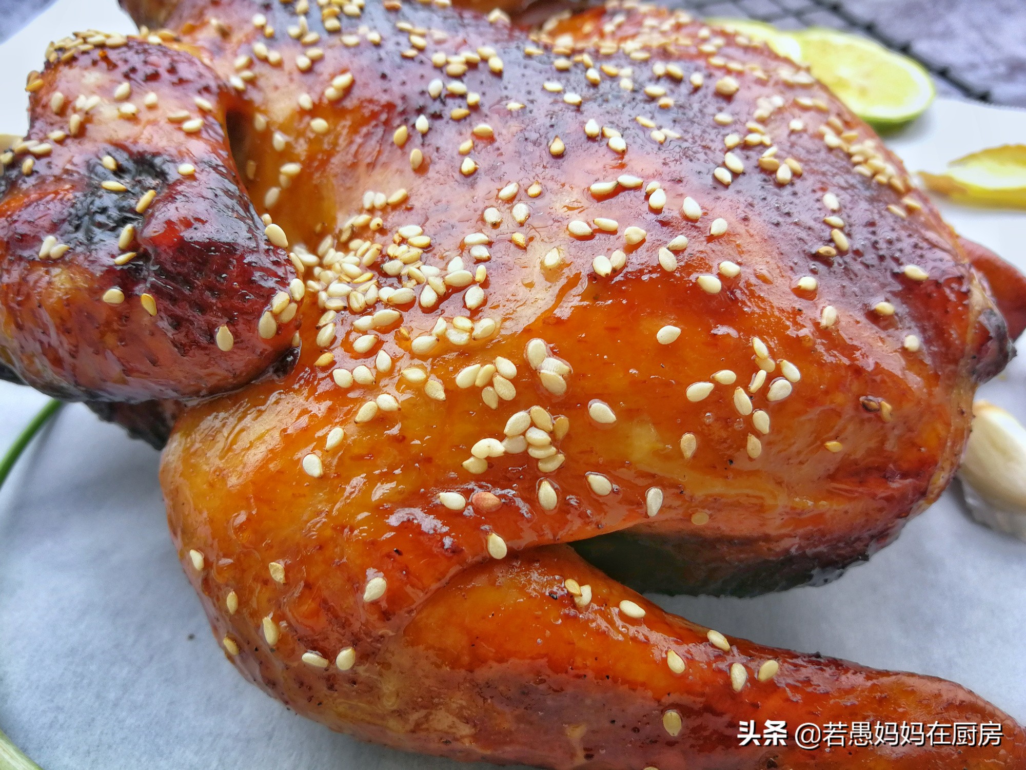 家庭版脆皮烤鸡烤箱做法,家庭烤箱做烤鸡教程