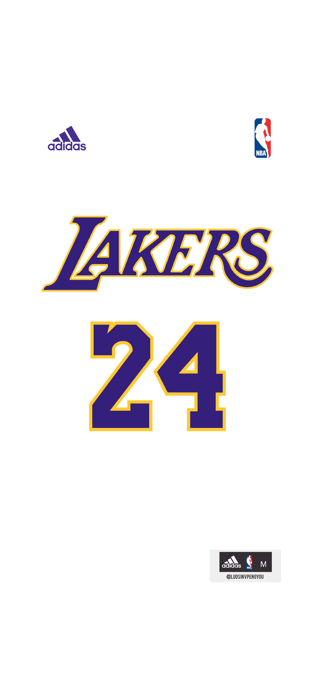 湖人退役的球衣壁纸,nba壁纸珍藏馆