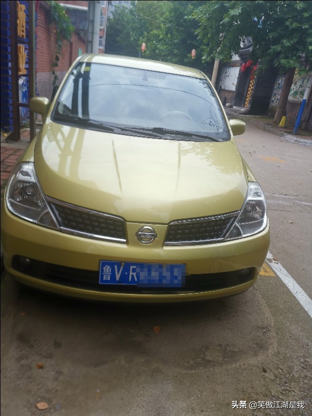 一万多的日产骐达两厢,中山一万多日产骐达