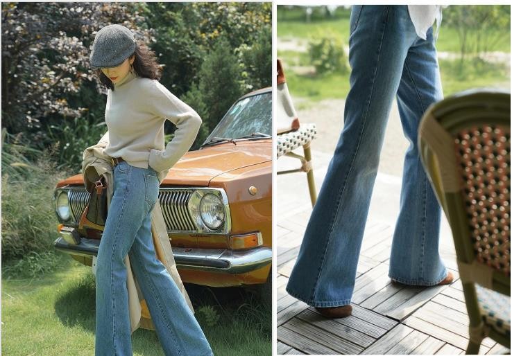 人手一条的高腰牛仔裤,人手一条日常百搭牛仔裤