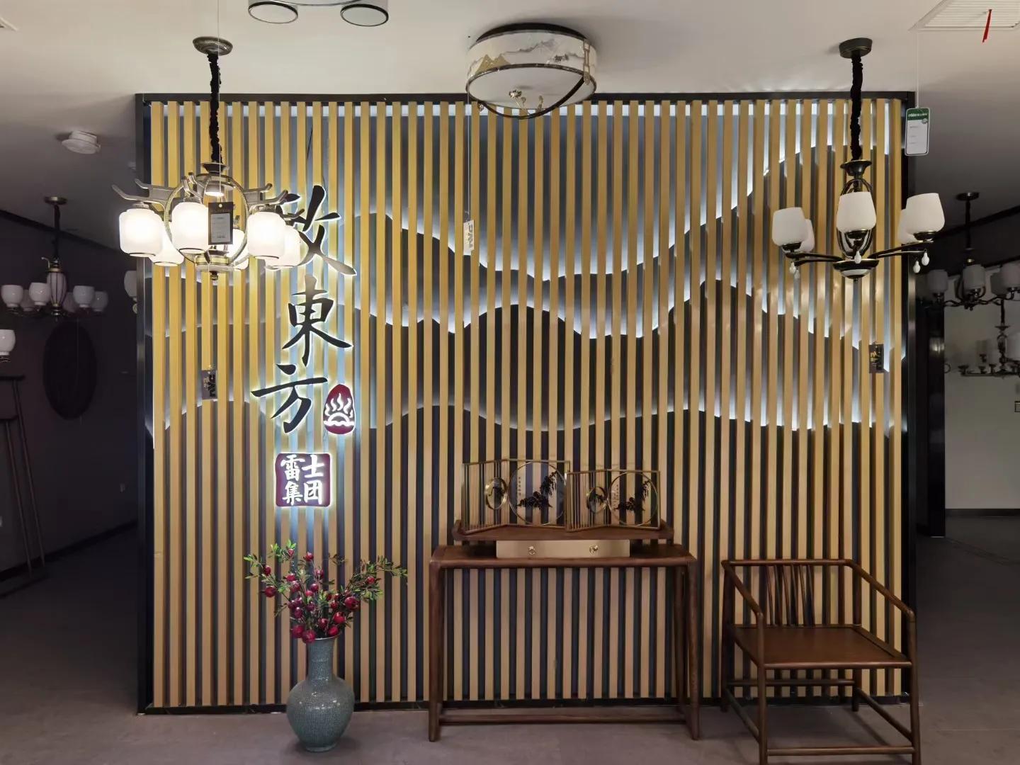 有格栅怎么装电视,有格栅有木饰面有什么收口