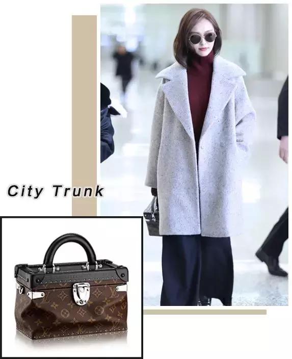 唐嫣同款包lv邮差包,谁能比唐嫣美