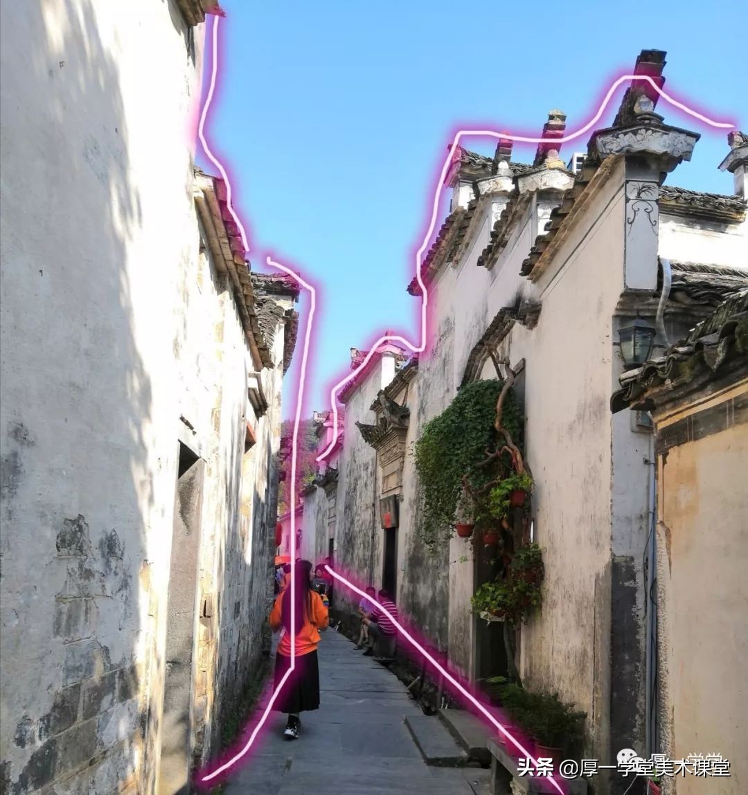 写生风景色彩教学,写生色彩教程