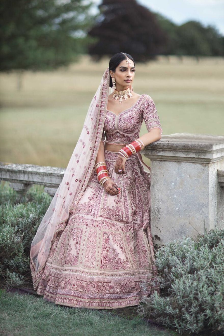 印度新娘服装女装图片,印度婚礼新娘服装
