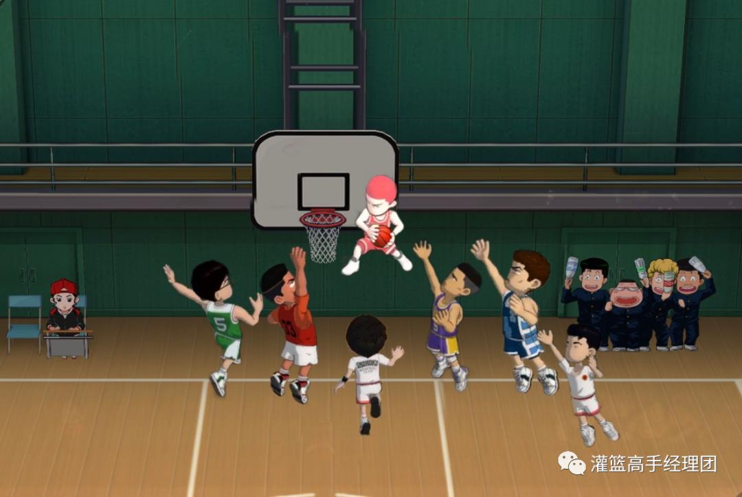 灌篮高手手游预判篮板球位置,灌篮高手手游分球配合