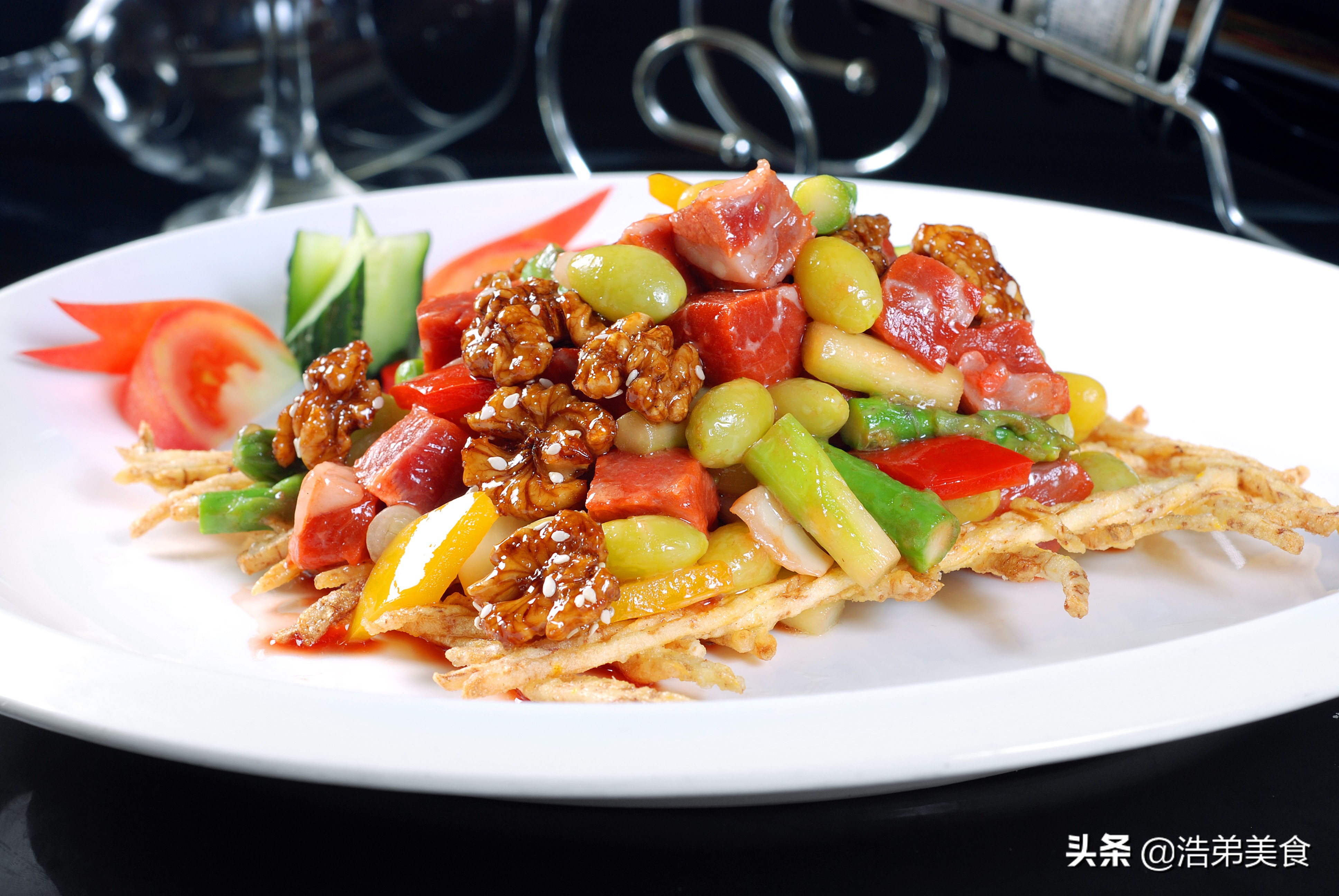 龙井水晶虾,龙井茶香虾正宗做法