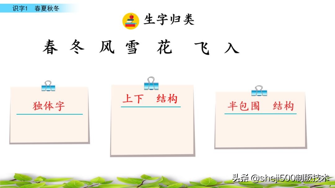 一年级下册识字春夏秋冬生字视频,一年级语文下册春夏秋冬课文朗读