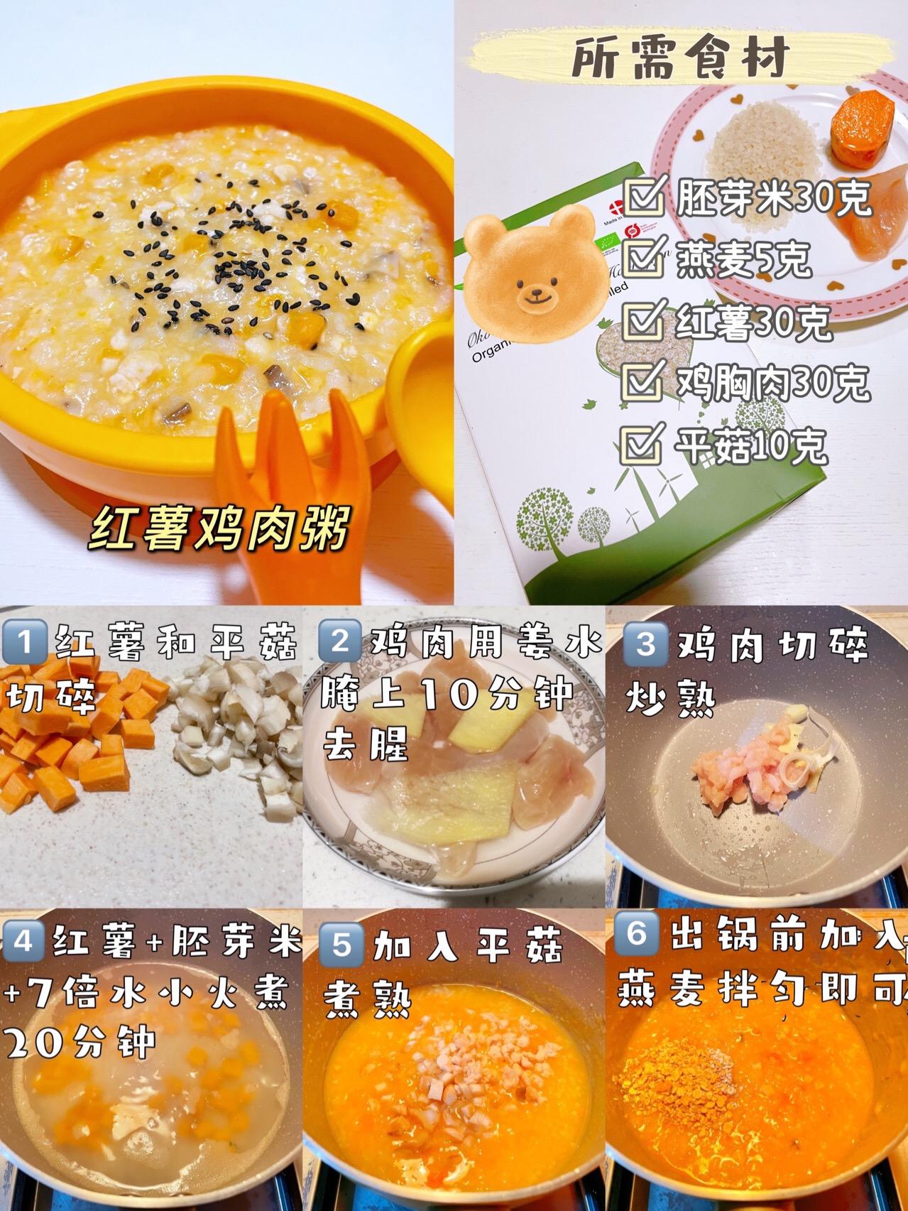 宝宝辅食粥做法大全简单易学,宝宝辅食粥大全一岁以上
