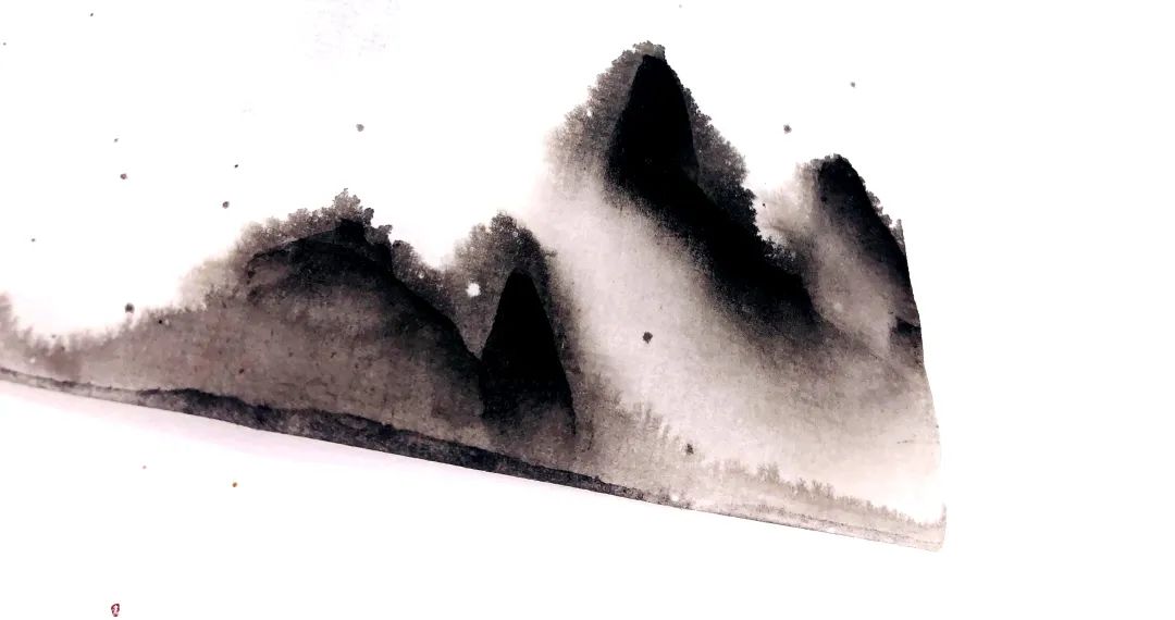 水墨画山水教程简单,山水水墨画教程大全