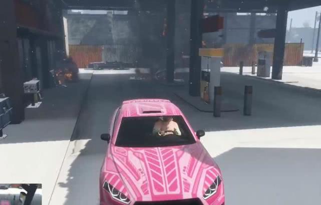 gta雪天有影响吗,gta加油站爆炸