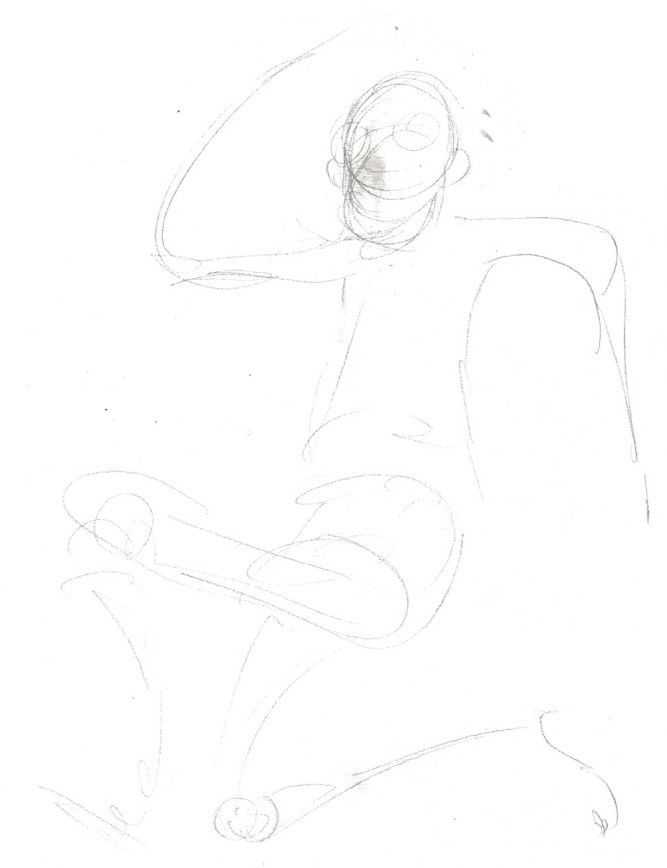 速写基本知识教学视频,速写人物临摹初学者教程