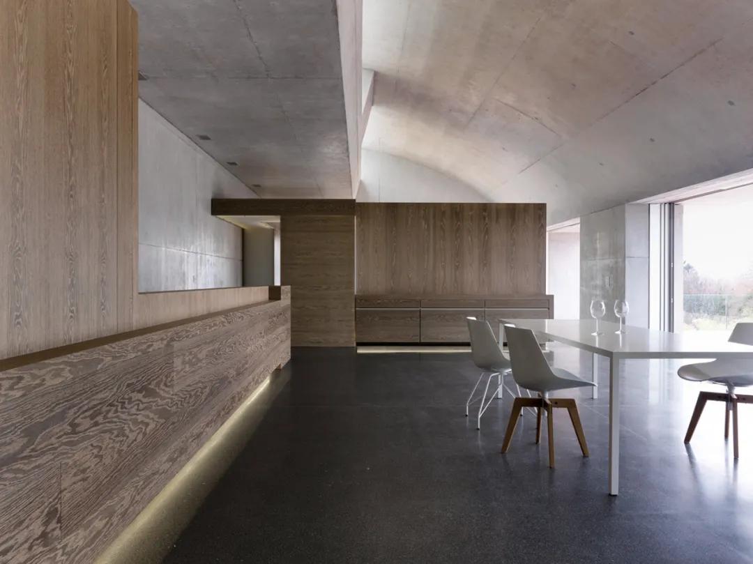 中式极简混凝土别墅设计,清水混凝土极简别墅