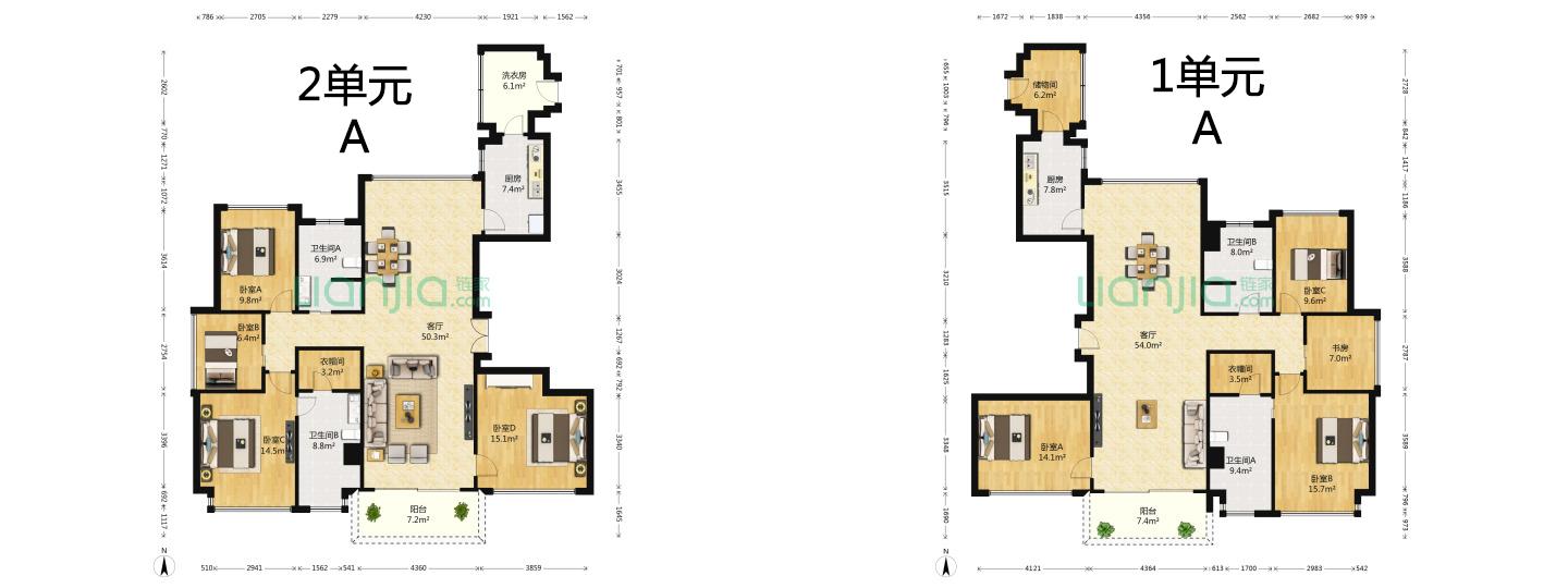 深圳半岛城邦三期豪宅户型和价格,半岛城邦大平层豪宅400平