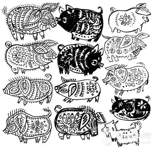 韩美林100幅手稿,韩美林公开手稿