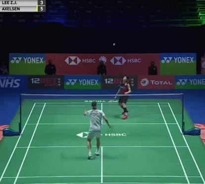 GIF羽毛球技术赏析:李梓嘉,“远网决胜”时代的灯塔