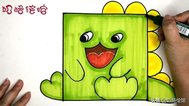 奶酪简笔画教程,奶酪简笔画怎么画