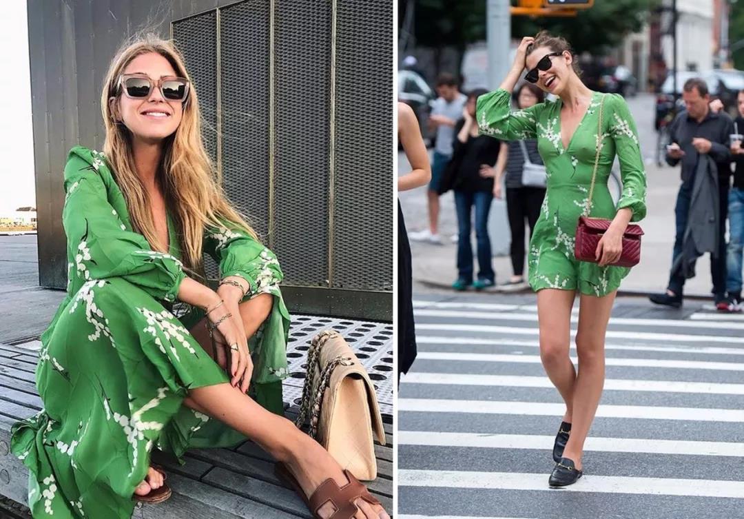 爱情睡醒了唐嫣荷叶边裙子,唐嫣同款荷叶边条纹连衣裙