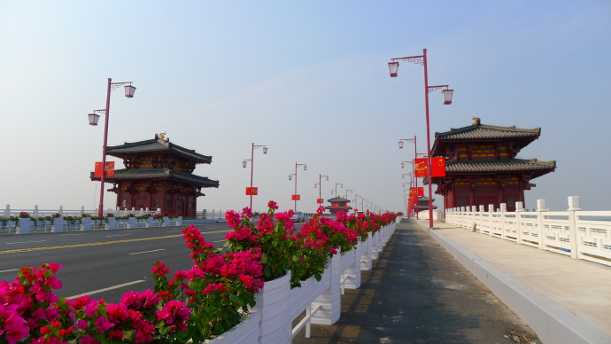 荆州纪南文旅区最新规划图高清,荆州纪南文旅区凤凰大桥