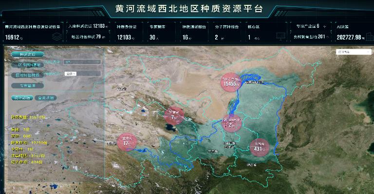 小草数字推动黄河流域西北地区种质资源数字化智慧监管