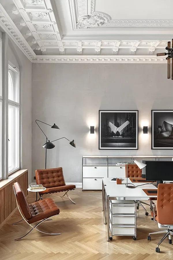 古典与现代，300㎡豪华办公空间