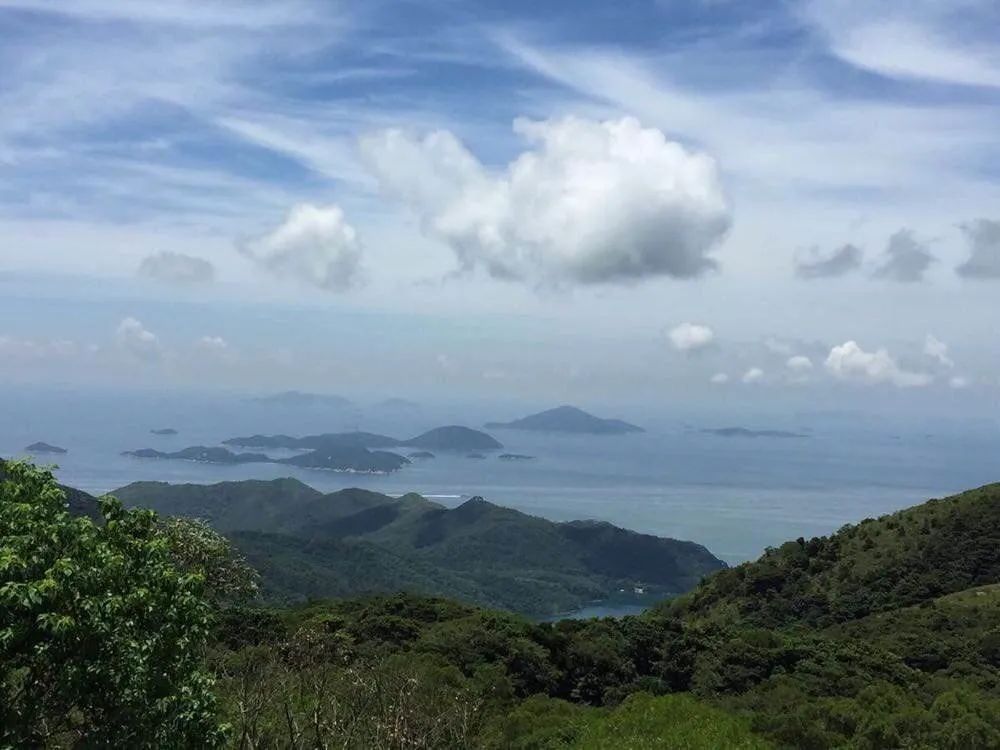 屹立凤凰顶,全览明珠貌