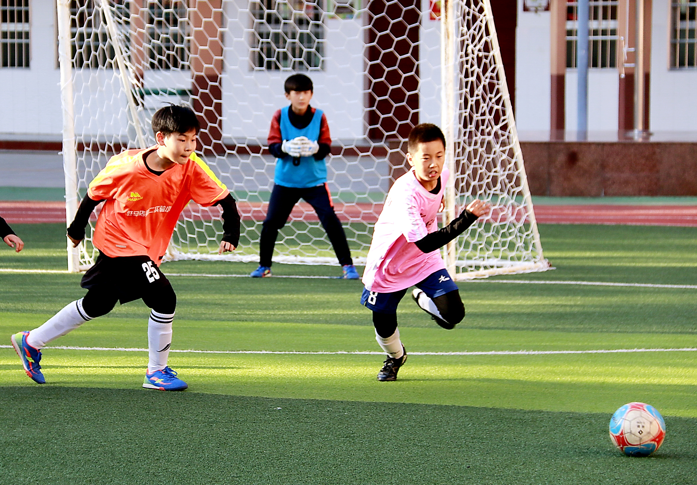 驻马店第二小学足球赛,驻马店校园足球赛