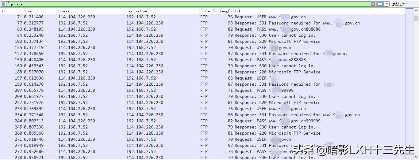 第1篇：FTP*力暴**破解