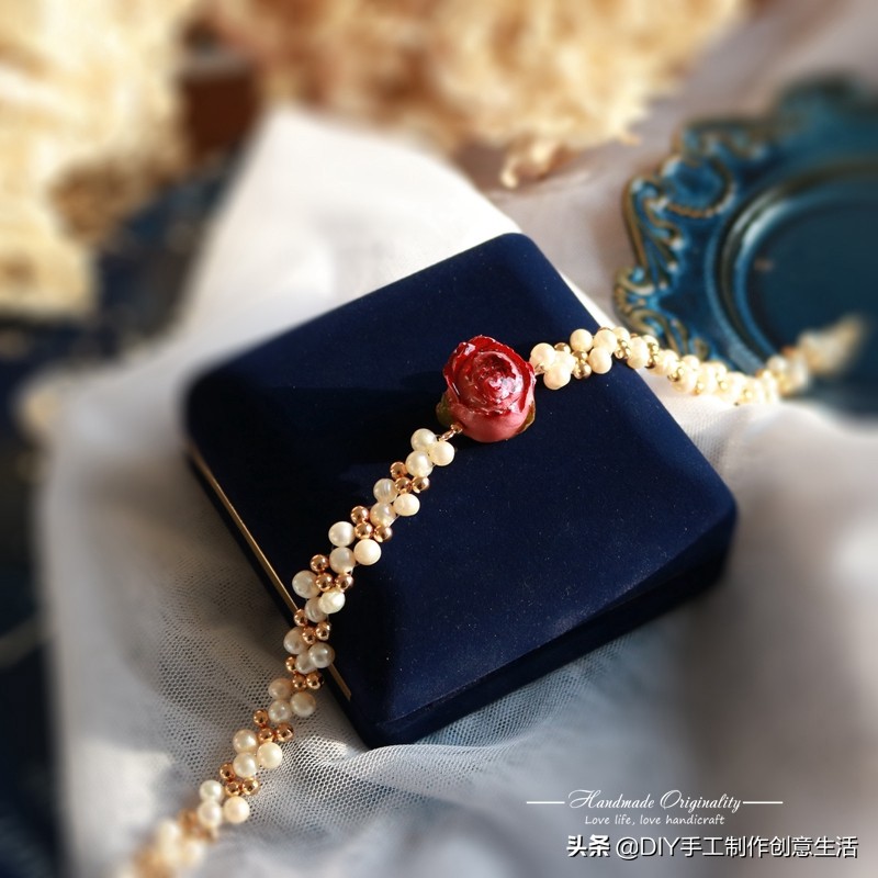 永生花首饰手工diy制作,制作永生花首饰