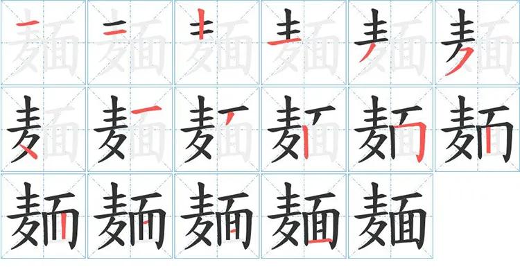 中国面条,中国面条全部合集