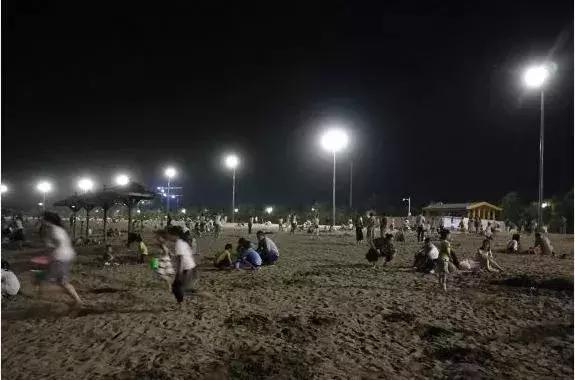 西安又添绝美海滩,西安网红打卡白沙滩