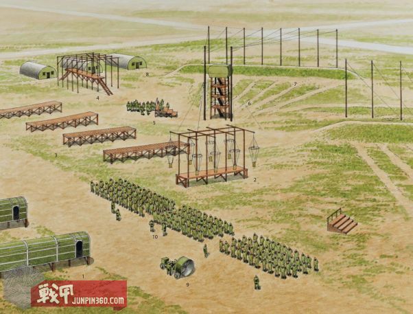 二战美军17空降师,二战美国空降师各师标志