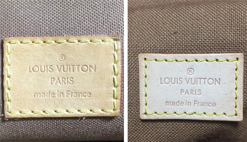 专柜卖假lv包,假lv带进专柜柜姐看不出来