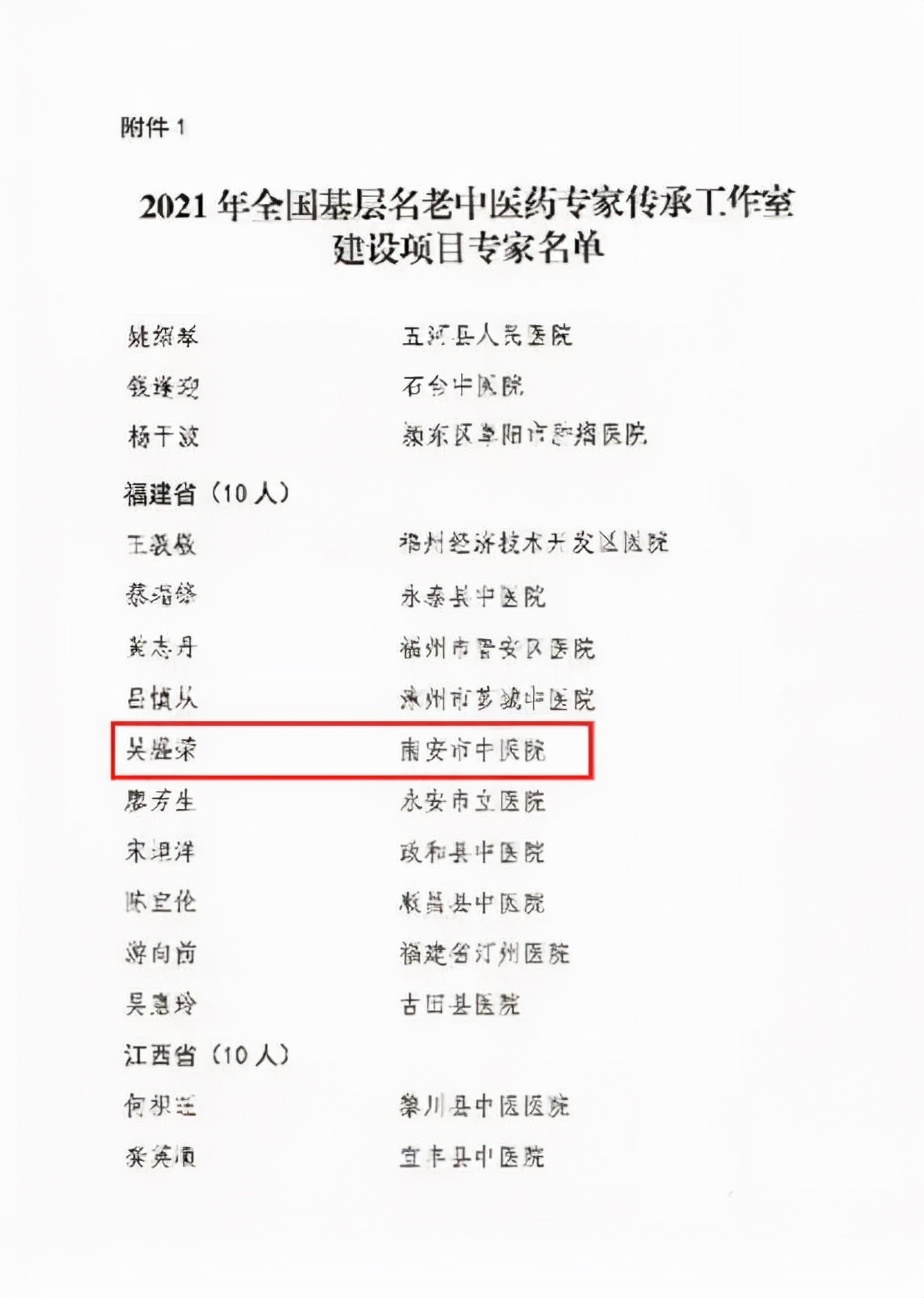 福建泉州名医名单,泉州第一附属医院医生名单